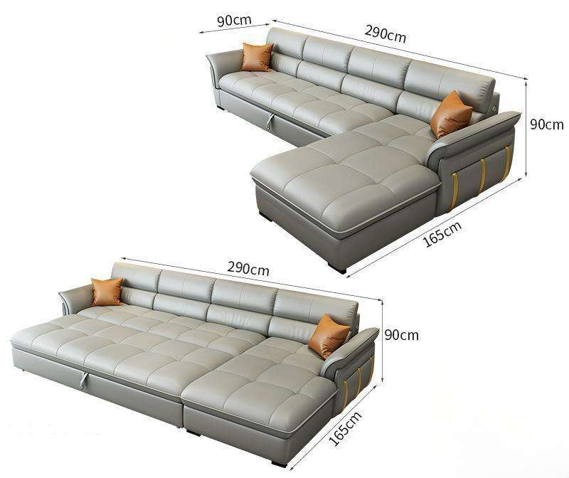 New Arrival Modern Living Room Sofa Furniture Foldable Sofa Bed With Storage Function