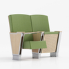 Luxury high quality sponge cushioned church auditorium cinema chair stackable chair