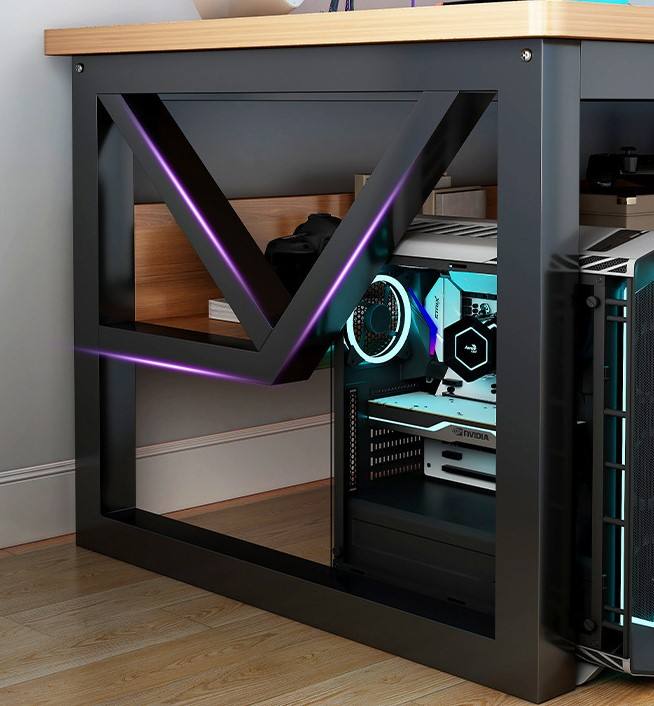 Style Staff Computer Table Gaming Desk Laptop Office Desk commercial furniture home office desk