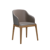 Nordic Wooden Dining Chair Commercial Furniture sillas Dining Chair With Pu Leather Cushion for Hotel restaurant wooden chair