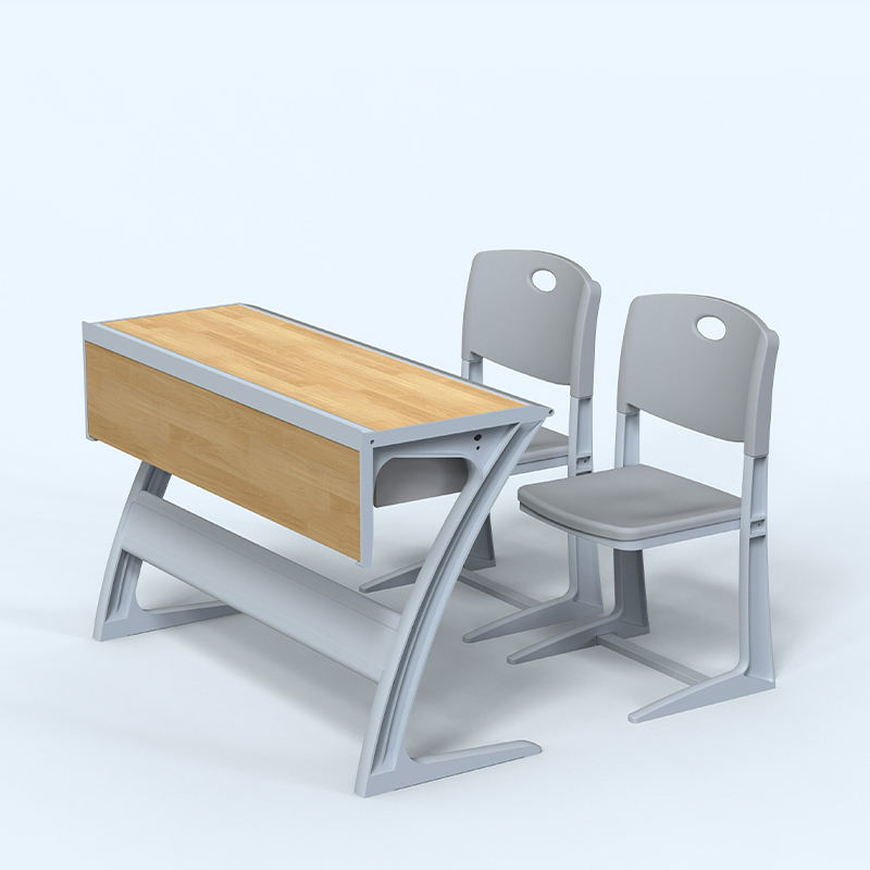 Lifted and rotated school furniture sets table seat adjustable student desk and chair customizable sets