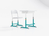 School desk and chair adjustable height in classroom sets mesas