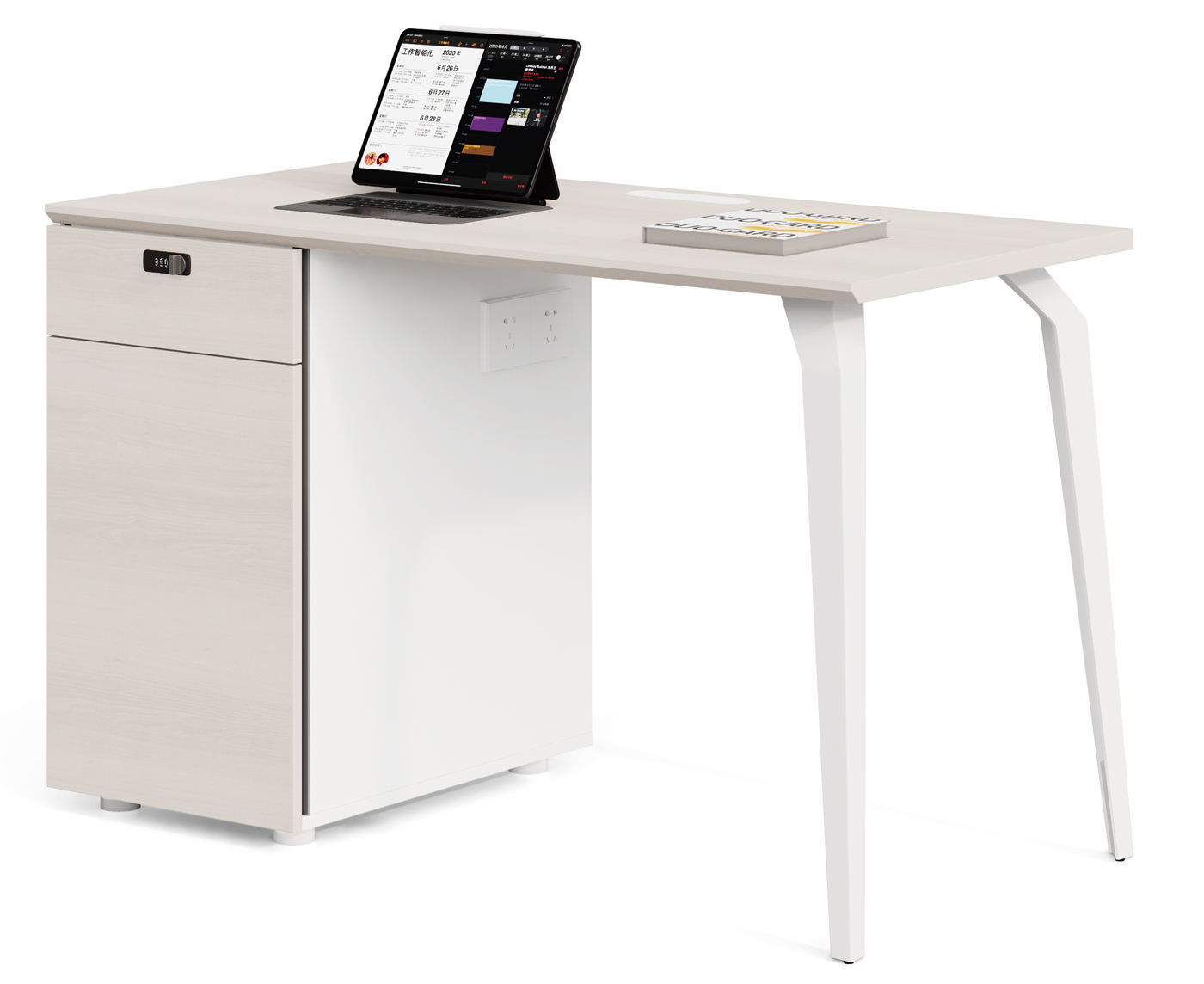 Low price european style modern appearance general use multi furniture bureau sets small corner home office desk for home office