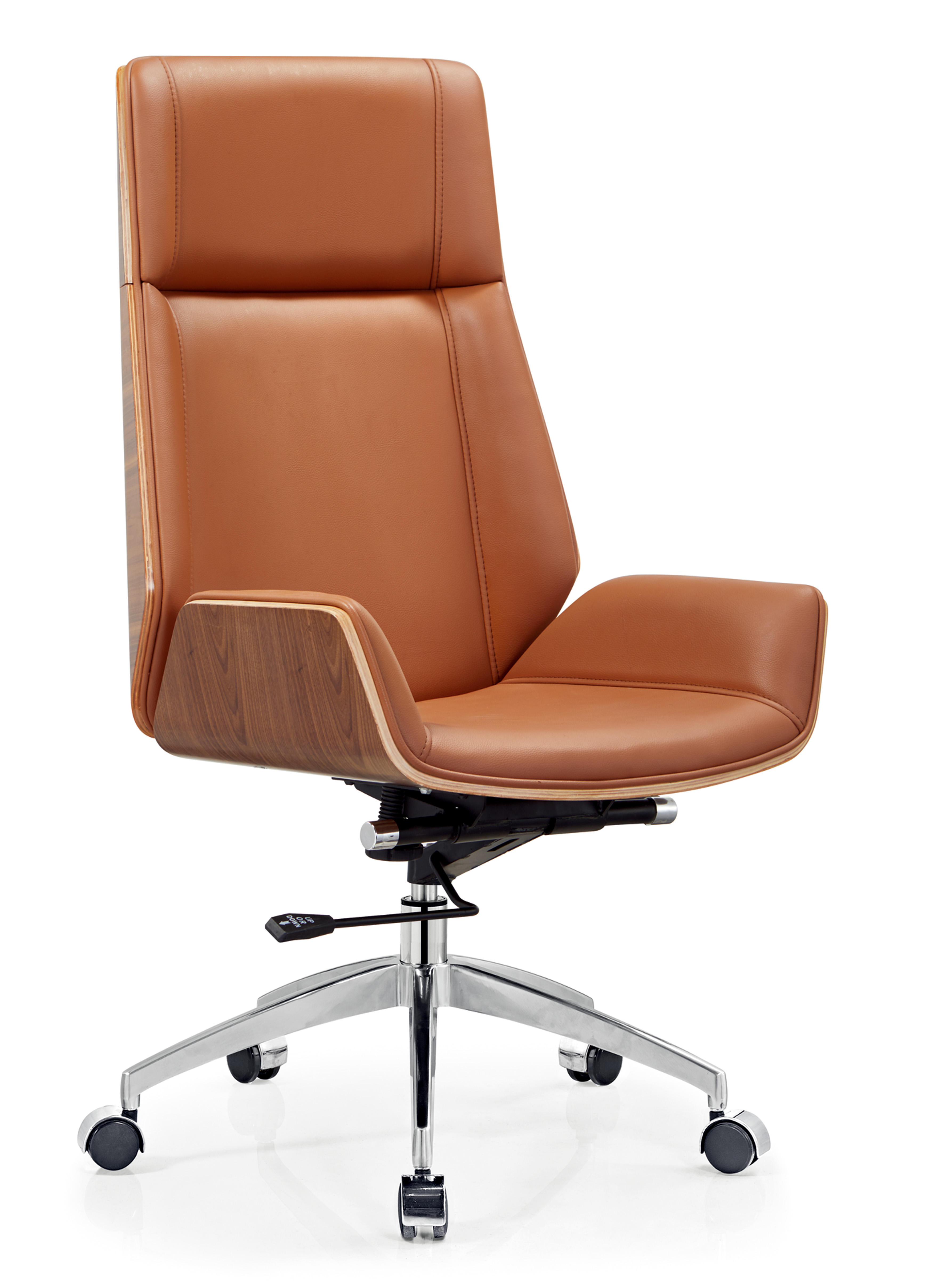 Comfortable executive swivel wheels leather mesh furniture black rolling ergonomic office chair furniture sillas