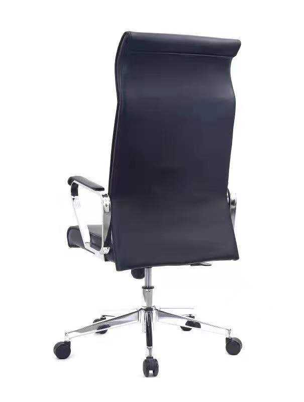 Comfortable executive swivel wheels leather mesh furniture black rolling ergonomic office chair furniture sillas