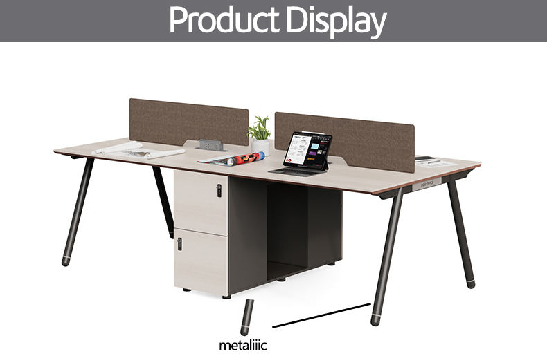 Multi-purpose Flat L shape Home Office Computer Desk with Shelves