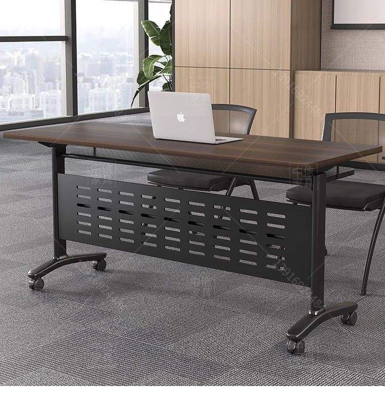 training table classroom student college desk move wheels foldable training office desk home office desk
