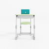 School Desk And Chair Adjustable Height in Classroom Sets