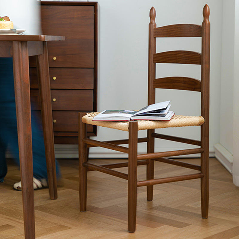 Iconic Nordic Scandinavian Style Solid Ash Wood Wishbone Dining Chair with Paper Cord Seat