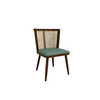 Southeast Asian Style Restaurant Solid Wood Rattan Booth sofa Commercial Furniture Mesas Sillas Booth Table Chair Set