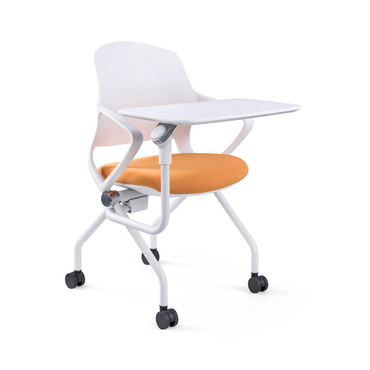 Cheap PP Training Chair Stackable Chair with Table mesas