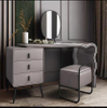 European Modern Bedroom Dressers Elegant Dressing Table Nordic Home White Desk Italian Fashionable Vanity Makeup Table