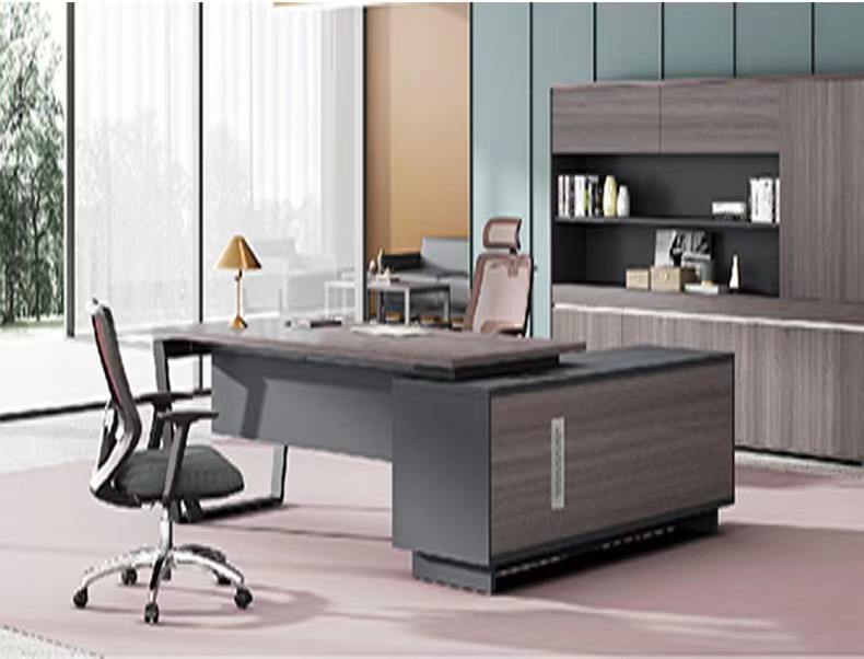 Office Computer Table Furniture Specifications L Shape Executive Table For Manage office desk mesas
