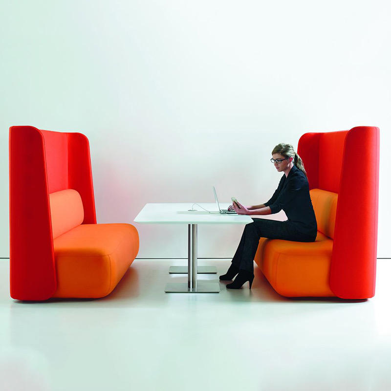 Office Pod Privacy Sofa Casual High-back Sofas For Public Meeting Rooms Commercial Furniture Hotel Lounge Chair Single Sofa