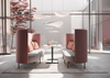 New Trend Modern Sectional Sofa For Office Pod Privacy Sofa Casual High-back Couch For Public Meeting Rooms Commercial Furniture