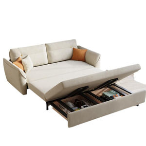 Modern Living Room Sofa Furniture With Storage Function Foldable Sofa Bed