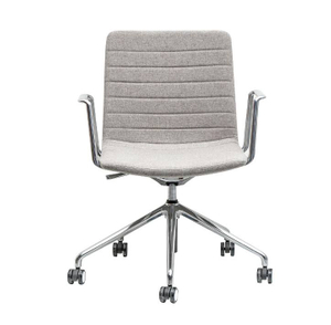 Hot selling chair home office furniture executive chair without armrest leather swivel lift office chair