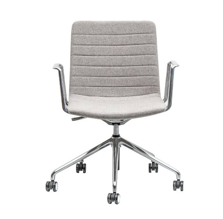 Hot selling chair home office furniture executive chair without armrest leather swivel lift office chair