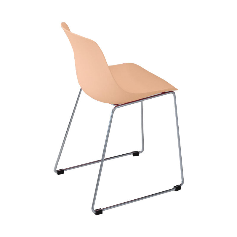 High Quality Good Modern Price Metal Pp Office Waiting Chairs For Conference Library Room stackable chair sillas