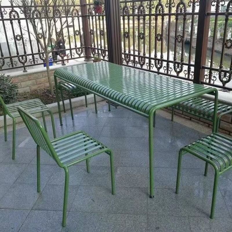 Outdoor Camping Tables And Chairs Coffee Shop Cafe Cake Shop Outdoor Dining Table Chair Set Outdoor Desk And Chair Set