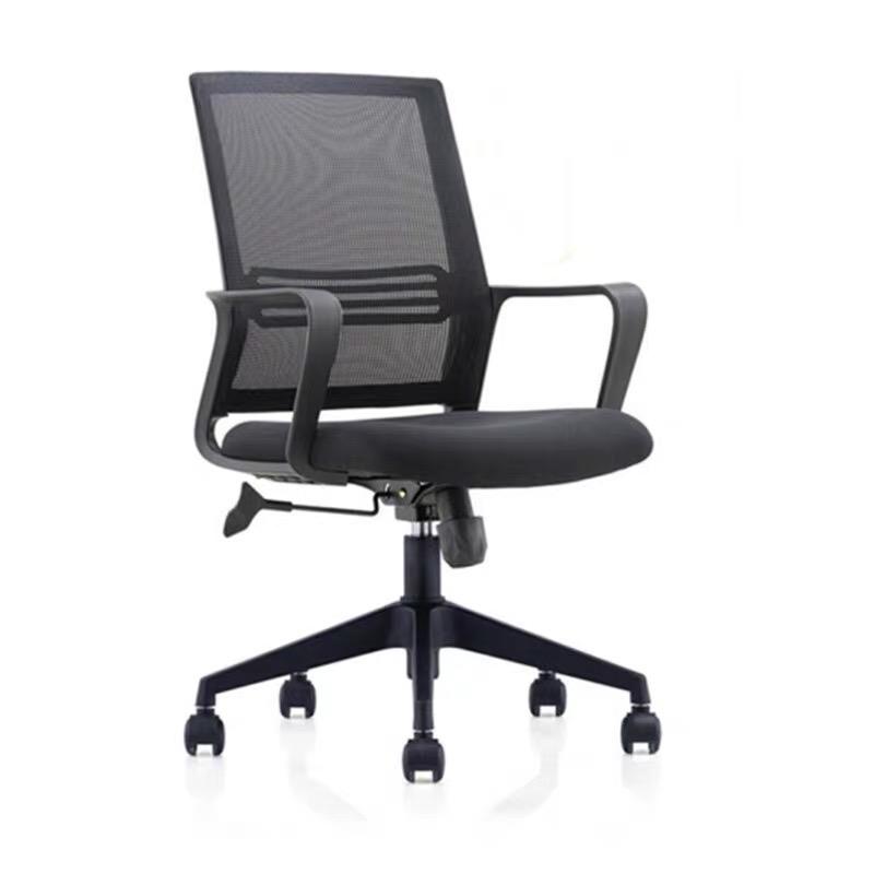 Comfortable executive swivel wheels fabric mesh furniture black rolling ergonomic office chair furniture sillas