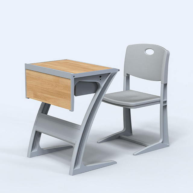 Lifted and rotated school furniture sets table seat adjustable student desk and chair customizable sets