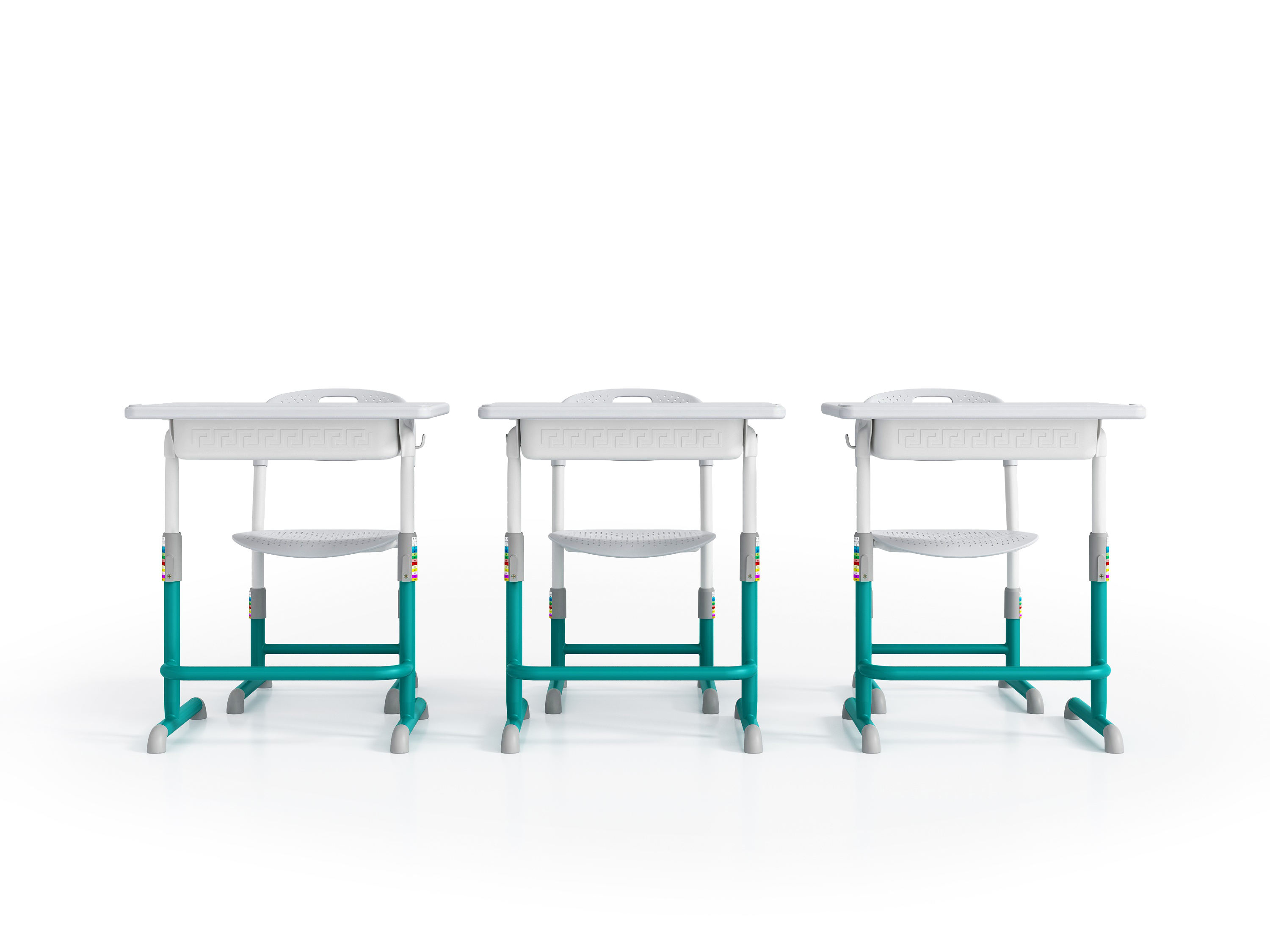 School desk and chair adjustable height in classroom sets mesas