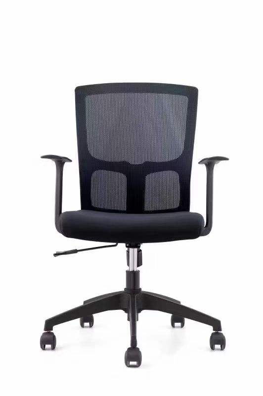Comfortable executive swivel wheels fabric mesh furniture black rolling ergonomic office chair furniture sillas