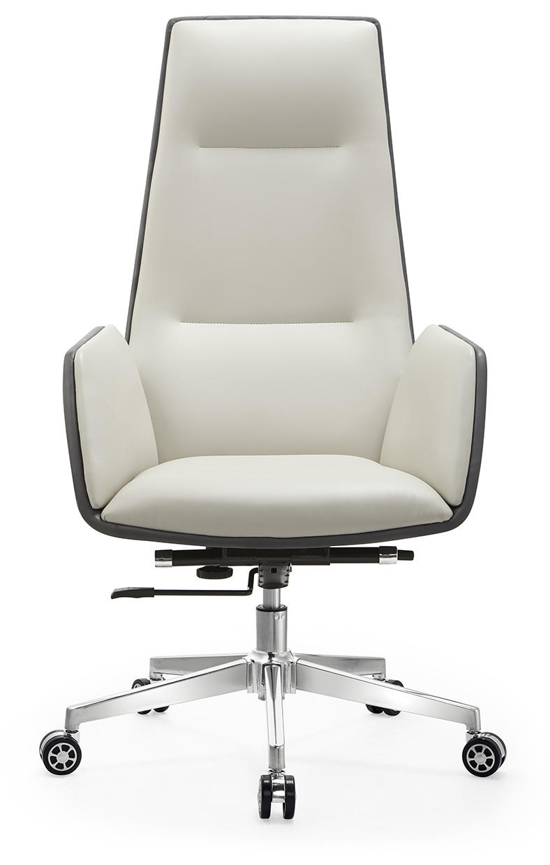 Comfortable executive swivel wheels leather mesh furniture black rolling ergonomic office chair furniture sillas