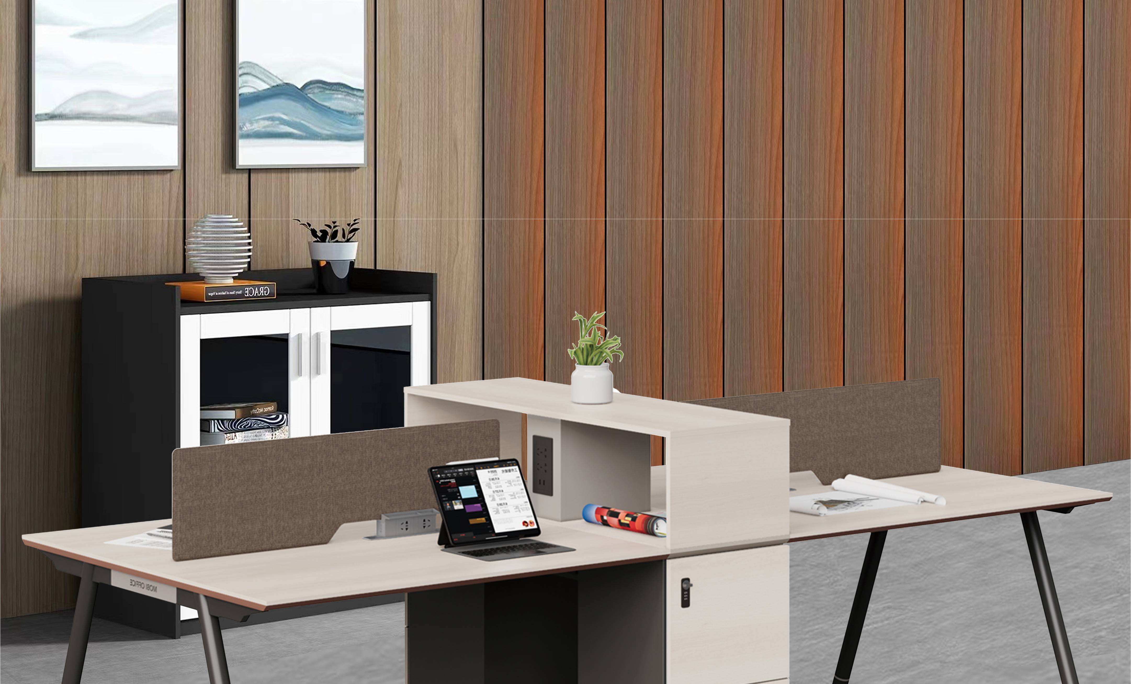 Cheap executive manager CEO office furniture white modern L shape glass wooden office desk