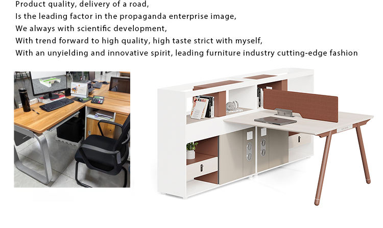 Executive Workstation Cubicle Office Desk Wooden Office Desk Modern Work Bench for Workshop Office