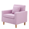 Leisure fabric Sofa Chair living room Sofa Chair wood structure
