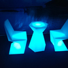 LED portable bar table and chair led Bright led funiture 16 color changing bar counter for nightclub event Wedding party