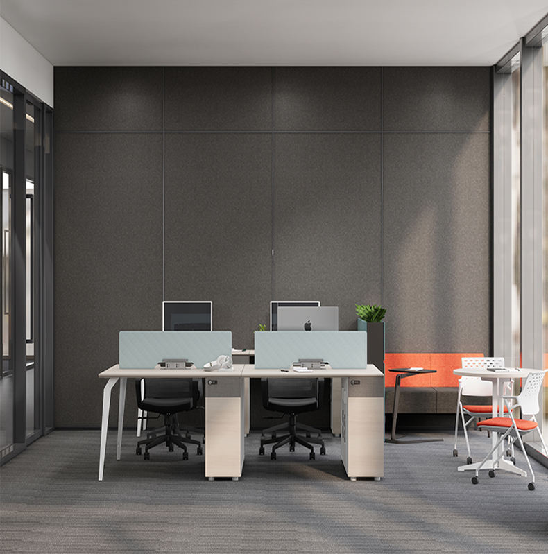 Modern Home Wooden Computer Table Desk Mesa sa pagsusulat Escritorio l Shape Office Desks with bookcase drawer mesas