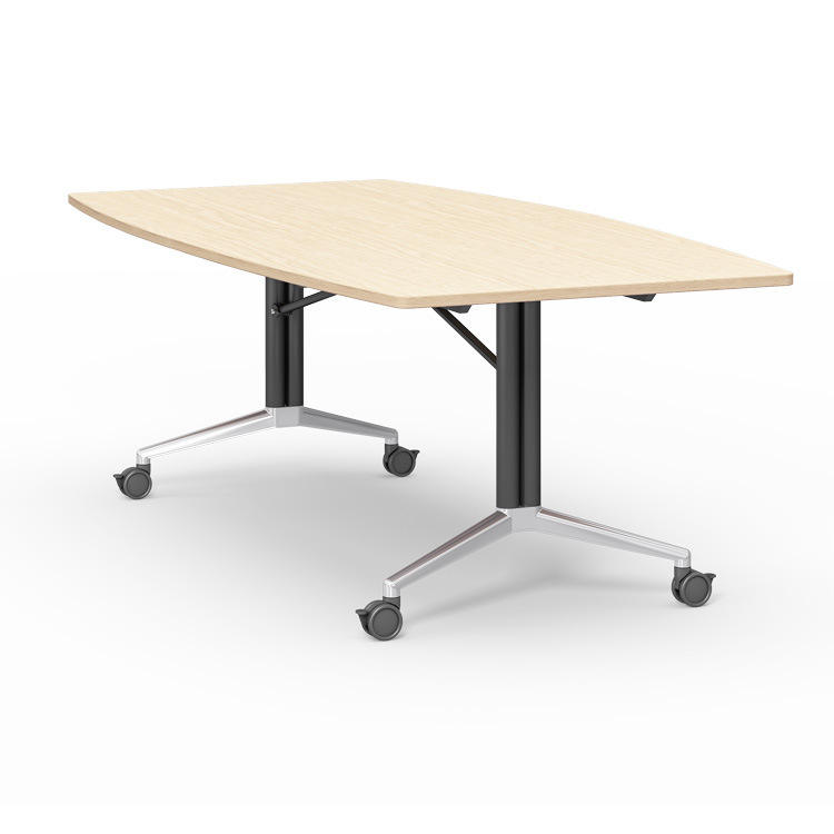training table classroom student college desk move wheels foldable training office desk home office desk commercial furniture