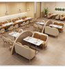 Hong Kong Style Restaurant Dessert Shop Table And Chair Combination Coffee Shop Theme Western Restaurant Booth Sofa