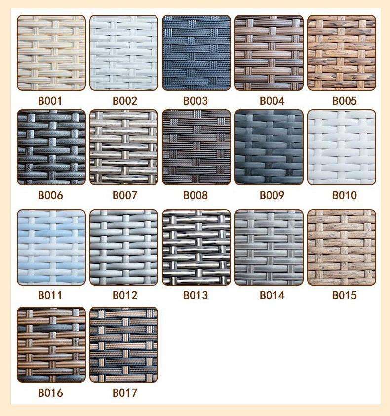 Modern Garden Patio Table And Chairs Set Waterproof Cushions Sofa Outdoor Furniture Sofas Sets PE Rattan Sofa Sillas