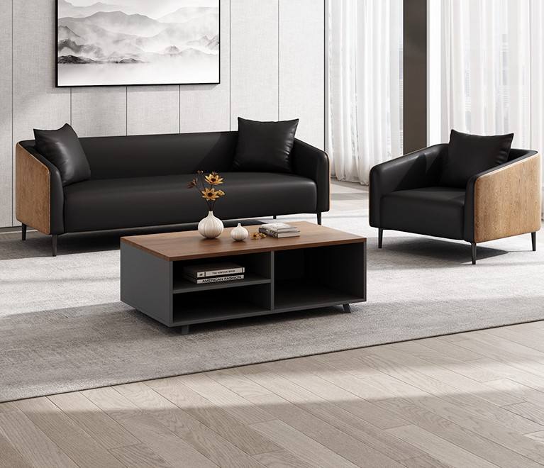 Hot Selling Contemporary Commerical Sofas Morden European Style Office Waiting Room Sectional Sofa Home Furniture Sofa Couch