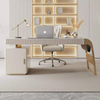 french designer elegent style modern stainless steel gold luxury home furniture desk office table slate limestone desktop steel