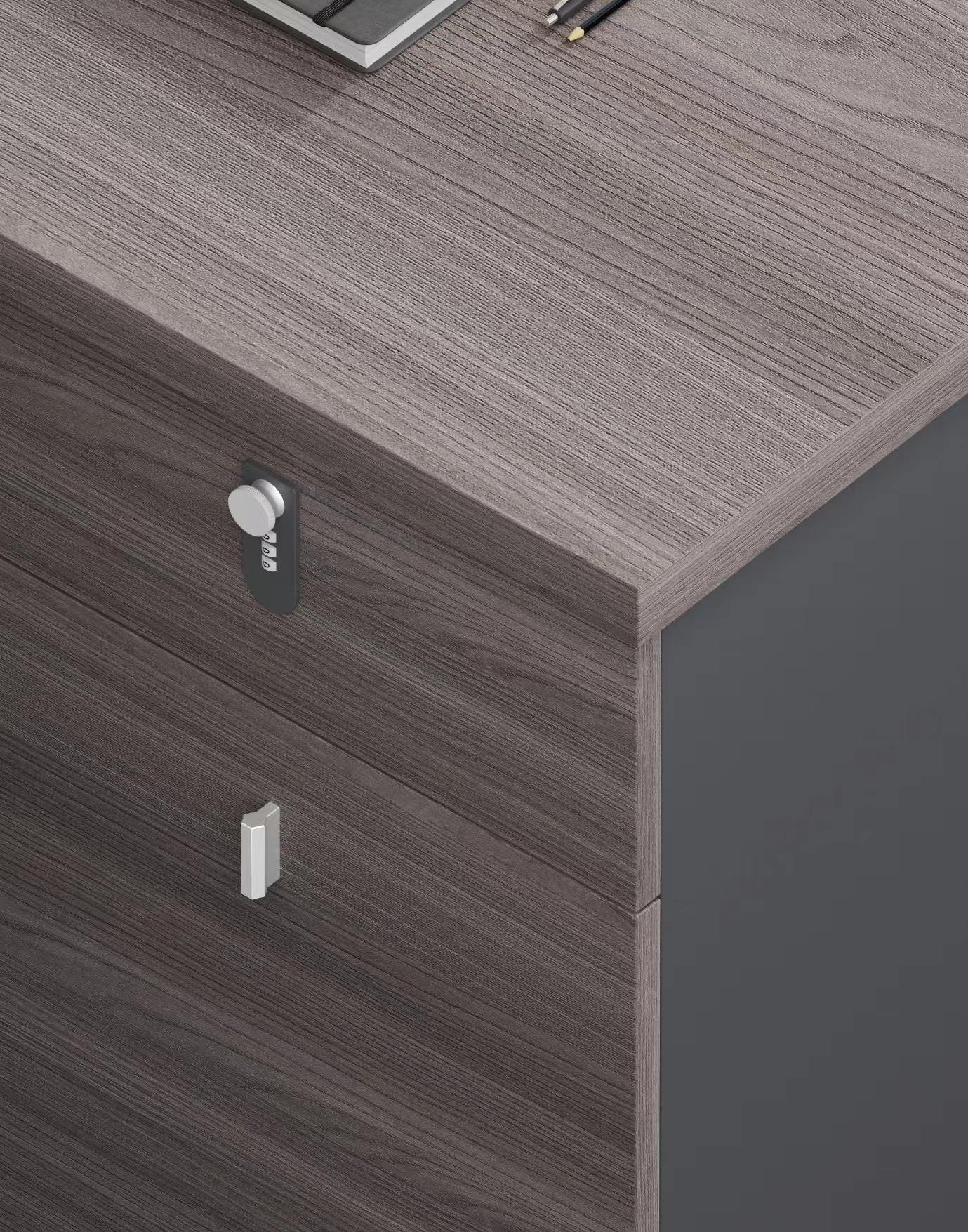 Modern Office Desk Furniture Specifications L Shape Executive Table For Manage