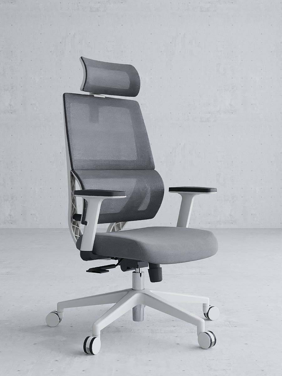 Factory Supplier New Brand Mesh Wooden Executive Ergonomic Lift Swivel Rotating Office Chair mesas