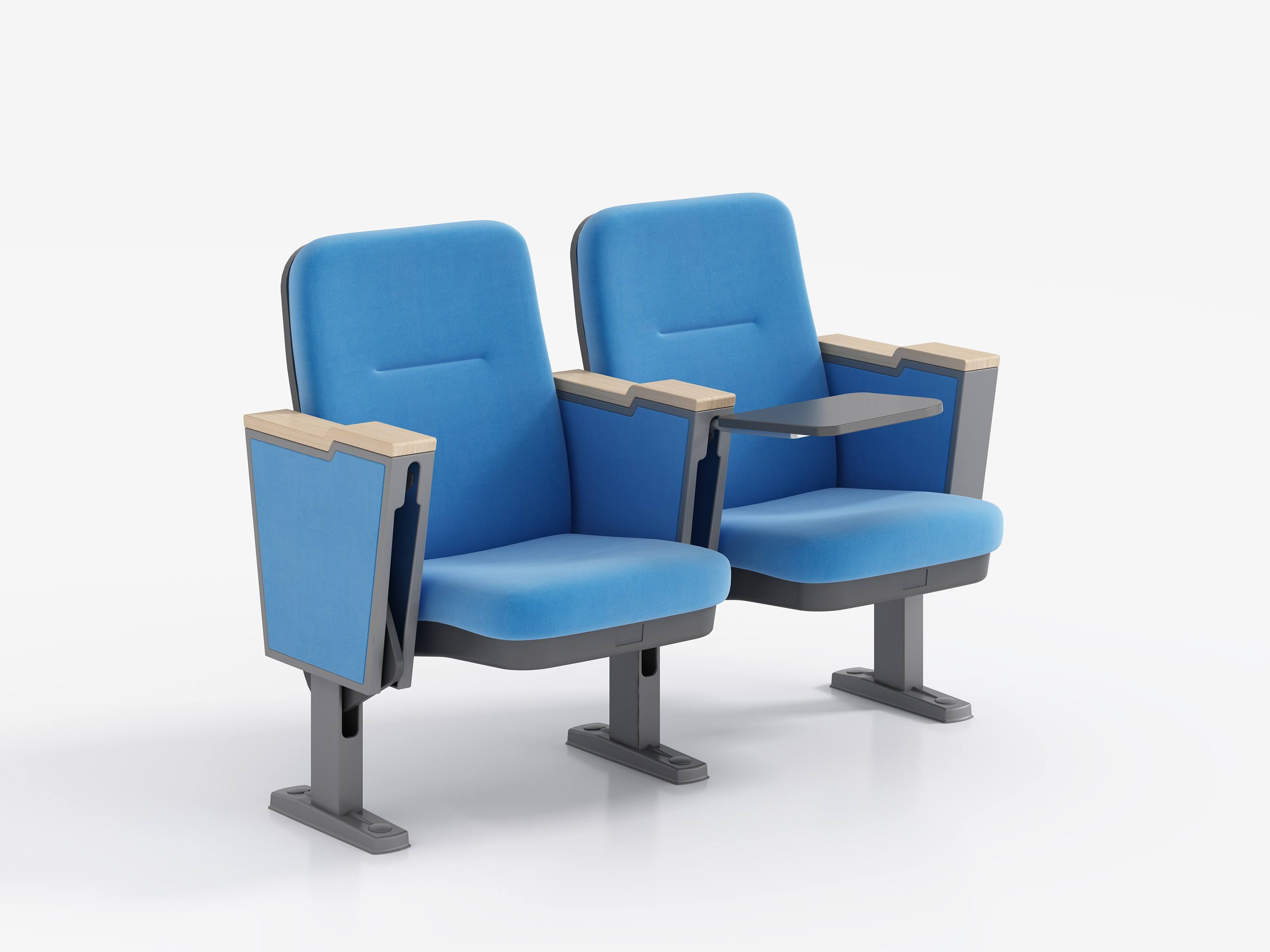 Luxury Leather High quality durable comfortable church auditorium cinema chair stackable chair