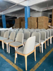 Leather Wood Foot Bar Chair Stool Commercial Furniture sillas Dining Room Chair Modern Simple Light Luxury Bar Chair
