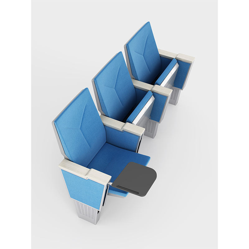 Luxury high quality sponge cushioned church auditorium cinema chair stackable chair