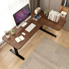 Smart Office Electronic Standing Desk Corner Desk 3 Feet Automatic Lifting Table