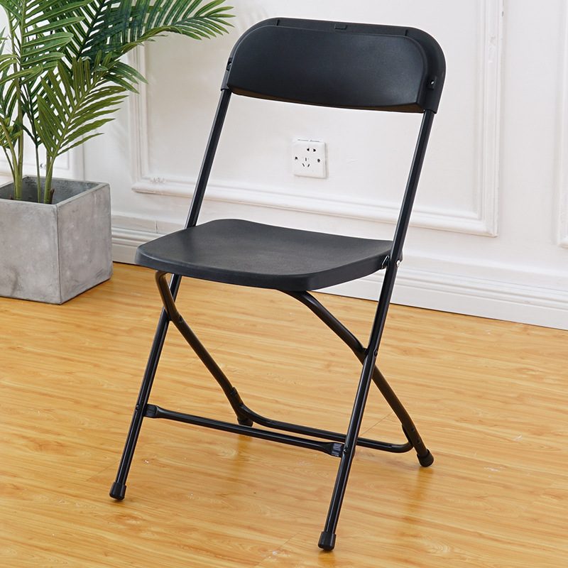 Wholesale Commercial Stackable Black Wedding Party Events Steel Folding Metal Modular Chair