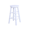 Solid wood bar stool Counter Height Barstool Round chair Seat for bar and leisure area