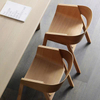 Hot Selling Nordic Solid Wood Dining Chair Modern Simple Negotiation Chair Leisure Armchair For Restaurant Living Room Cafe Shop