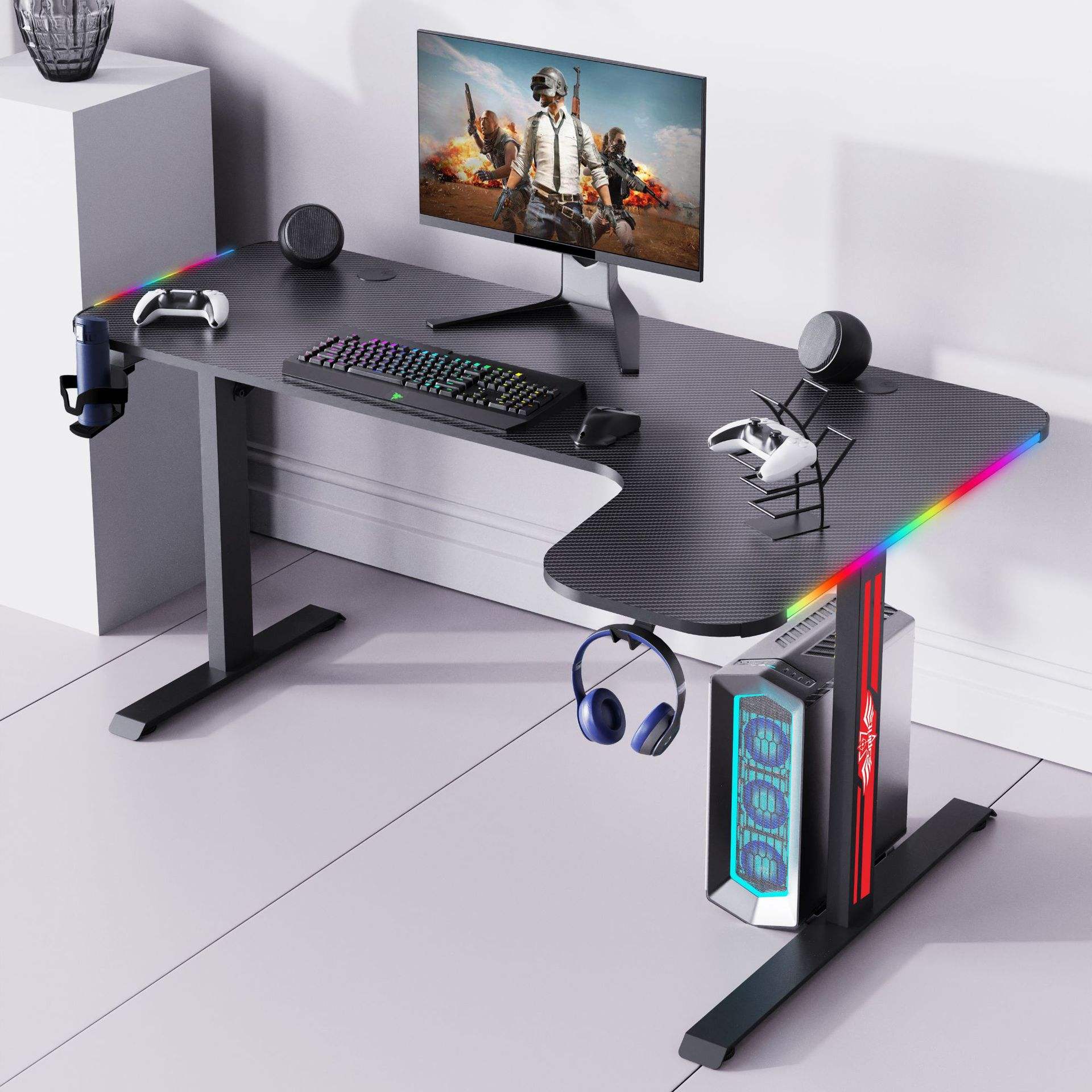 Style Staff Computer Table Gaming Desk Laptop Office Desk commercial furniture home office desk