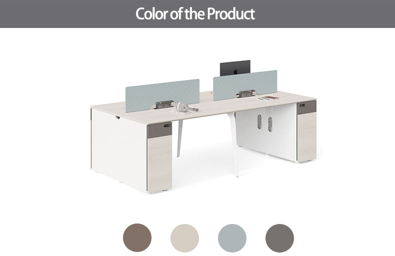 Modern Home Wooden Computer Table Desk Mesa sa pagsusulat Escritorio l Shape Office Desks with bookcase drawer mesas